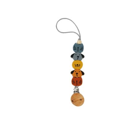 Zoo Silicone Pacifier Holder II
