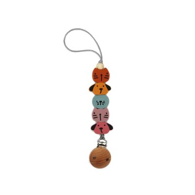 Zoo Silicone Pacifier Holder IV