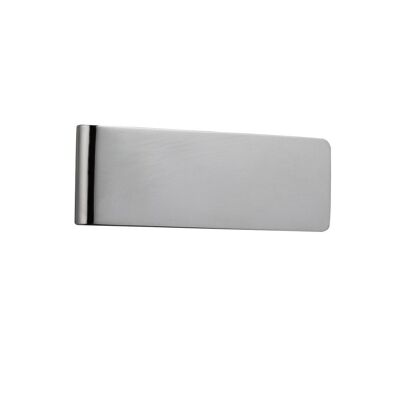 Silver 15x52mm plain Money Clip