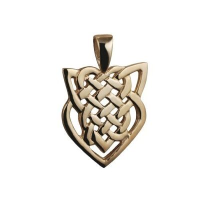 9ct 20x19mm Celtic knot design Pendant