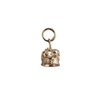 9ct 9x8mm Crown Pendant or Charm