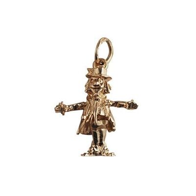 9ct 18x17mm moveable scare crow Charm