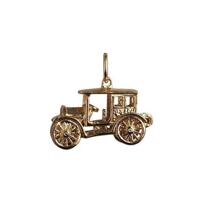 9ct 11x22mm moveable Vintage car Charm