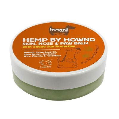 Bálsamo para la piel, la nariz y las patas de cáñamo de Hownd con protección solar (50 g) x 6