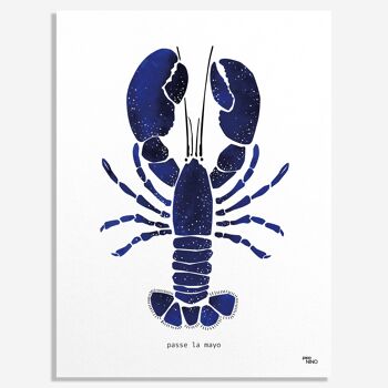 Affiche Cuisine Homard 2