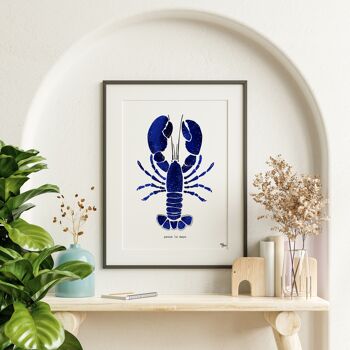 Affiche Cuisine Homard 3