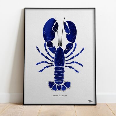 Affiche Cuisine Homard