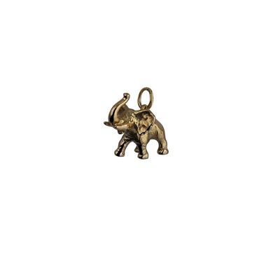 9ct 20x19mm Jumbo Elephant Pendant or Charm
