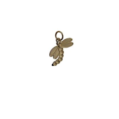 9ct 19x12mm Dragonfly Pendant or Charm