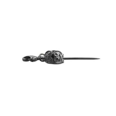 Silver 21x7mm Claymore Sword Charm with a lobster catch