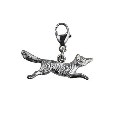 Silver 8x23mm running Fox Charm with a lobster catch