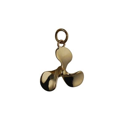 9ct 17x20mm Propellor Pendant or Charm