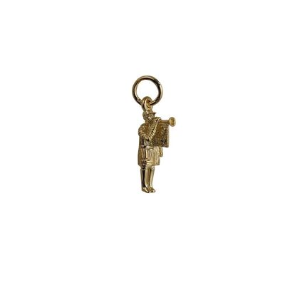9ct 16x7mm Herald with Trumpet Pendant or Charm