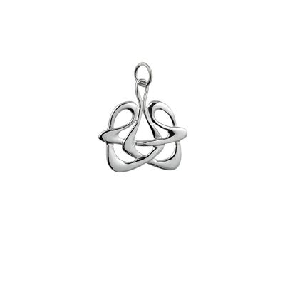 Silver 23x24mm Celtic Pendant or Charm
