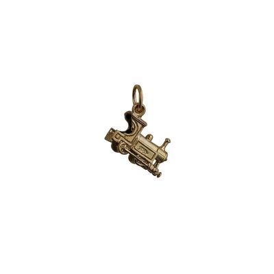 9ct 15x6mm Train Pendant or Charm