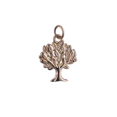 9ct Gold 18x17mm Tree of Life Pendant or Charm