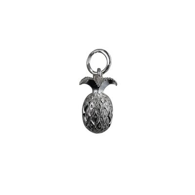 Silver 13x8mm Pineapple Pendant or Charm
