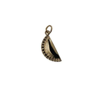 9ct Gold 20x9mm Pasty Pendant or Charm