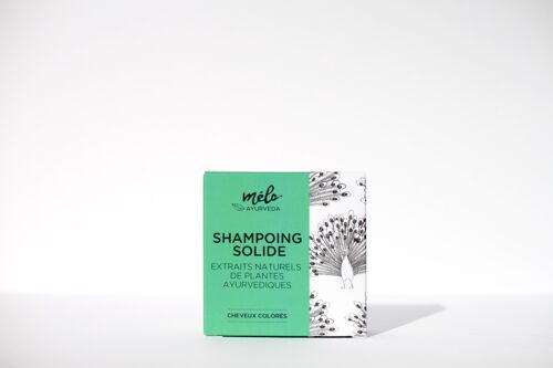 Shampoing solide cheveux colorés