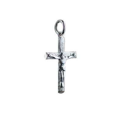 Silver 23x15mm Crucifix Cross