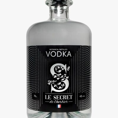 VODKA LE SECRET de l'herbier / VODKA FRANCAISE PREMIUM