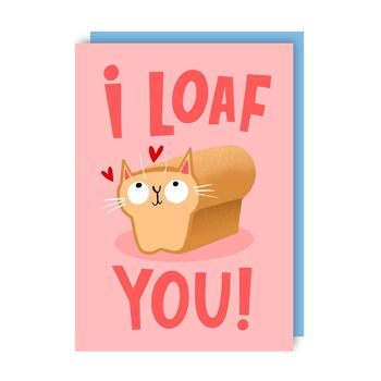 Lot de 6 cartes Loaf You Love 2