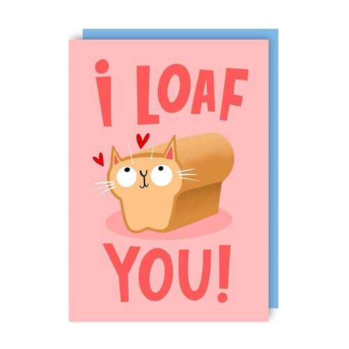 Loaf You Love Card Pack of 6