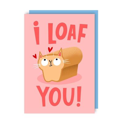 Lot de 6 cartes Loaf You Love