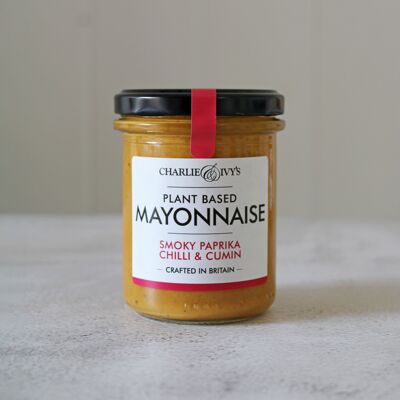 Mayonnaise végétale au piment, cumin et paprika fumé