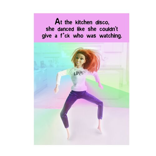 Dance birthday card - TD73