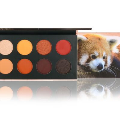 La palette du panda roux