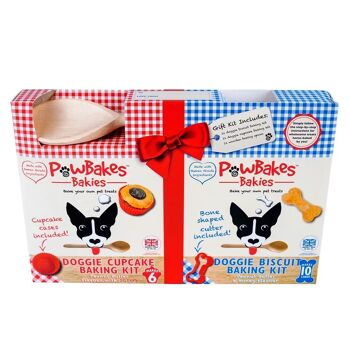 PawBakes Ensemble-cadeau de pâtisseries festives pour chiens