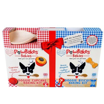 PawBakes Ensemble-cadeau de pâtisseries festives pour chiens