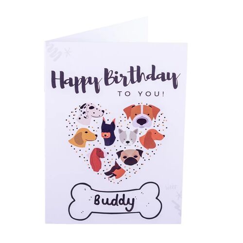 PawBakes Personalised Dog Birthday Card