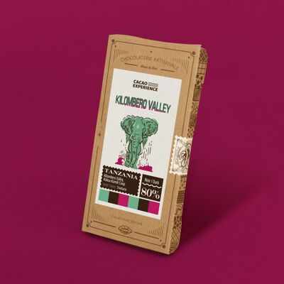 KILOMBERO VALLEY 80% - ORGANIC Chocolate