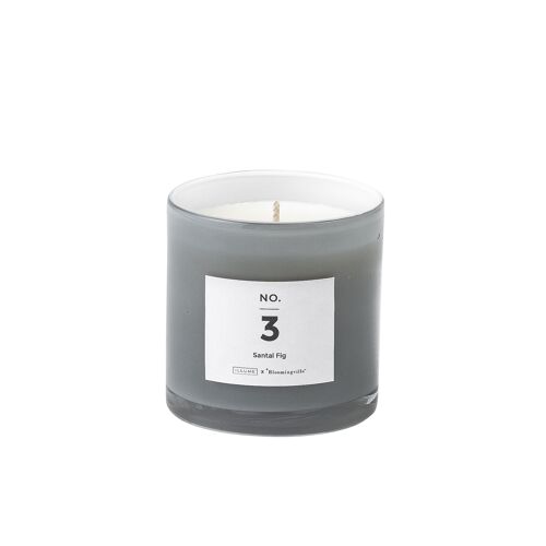 NO. 3 - Santal Fig Scented Candle, Natural wax (200 G. - 50 Hour - D8xH8 cm)