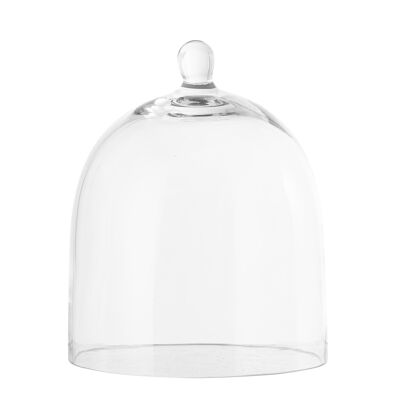 Guste Deco Dome, Clear, Glass (D13xH17,5 cm)