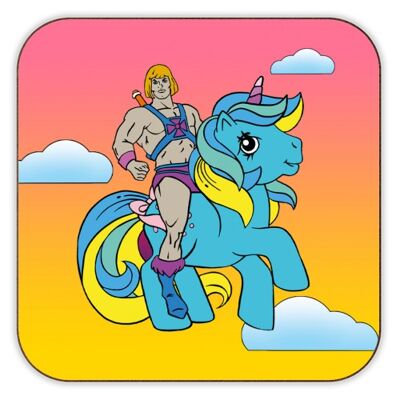 COASTERS, MY LITTLE HE-MAN BY BITE YOUR GRANNY