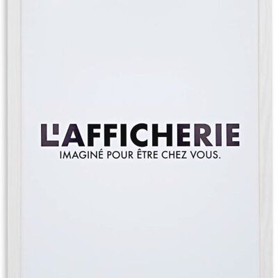 A3 white frame