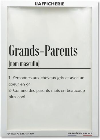 Affiche Définition Grands-Parents 2