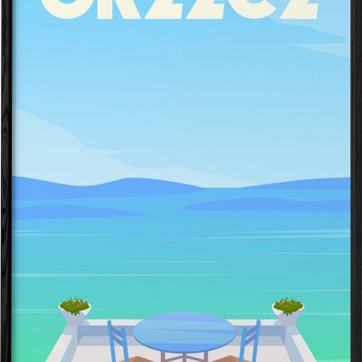 Griechenland-Plakat