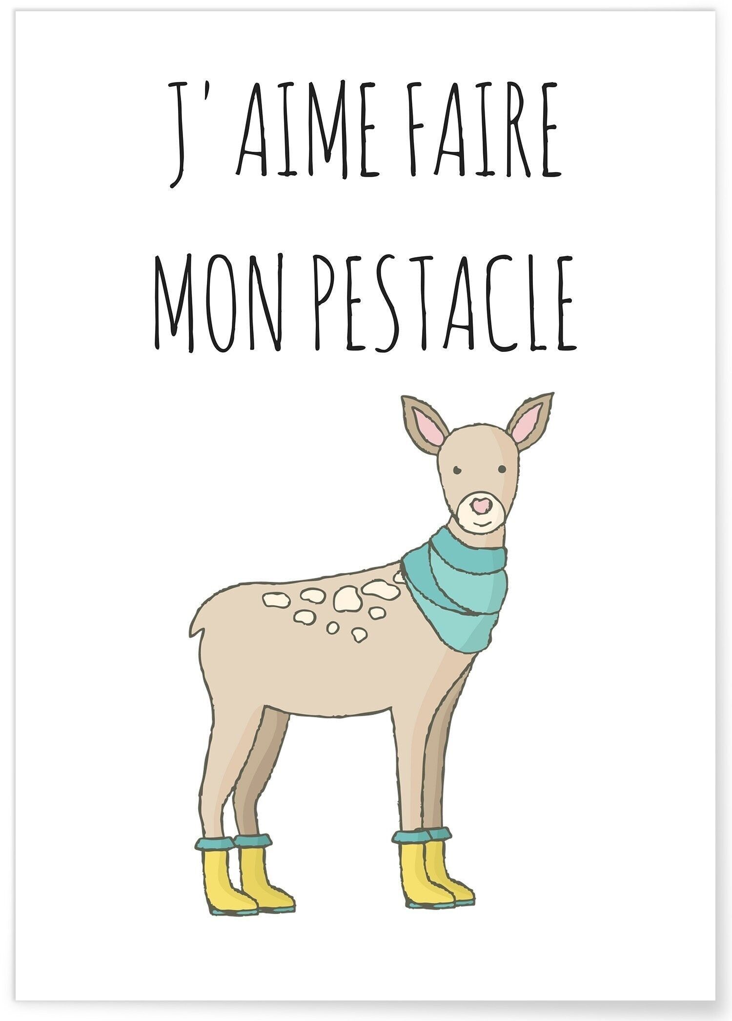Affiche Mon Pestacle