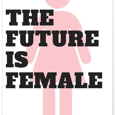 Poster Die Zukunft ist weiblich