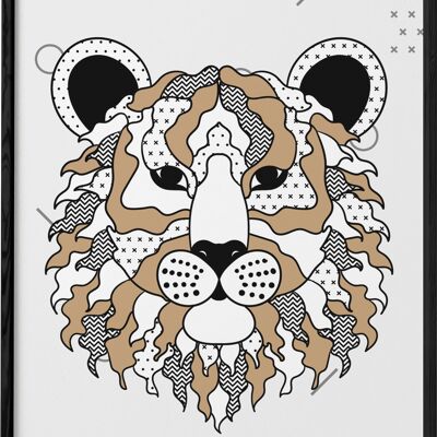 Scandinavian Tiger Poster