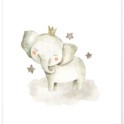 Baby-Elefant-Plakat