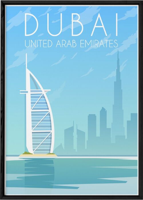 Affiche Dubaï