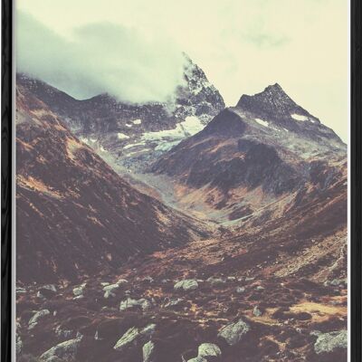 Mountain Pass Nature Poster