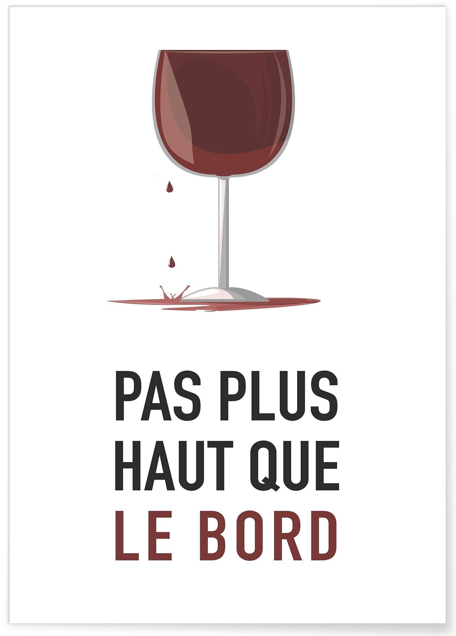 Poster Non superiore al bordo - umorismo