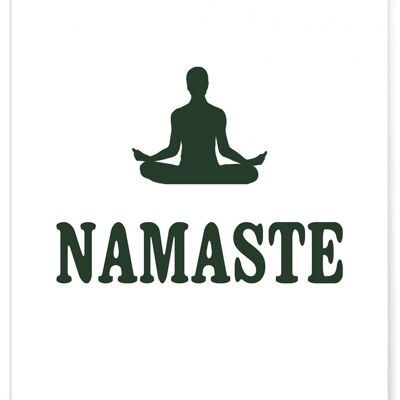 Namaste-Plakat