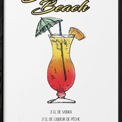 Poster Cocktail Sex on the beach